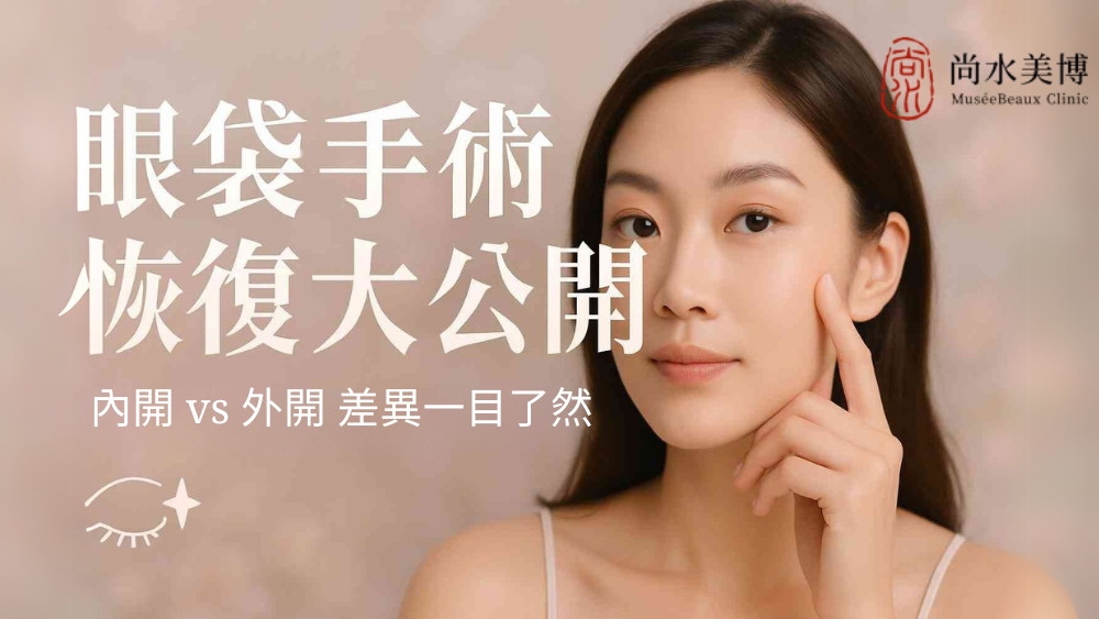 眼袋手術恢復期大公開。